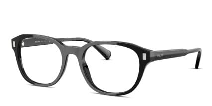 Ralph Lauren RA7172U Black glasses - Black - Angle View