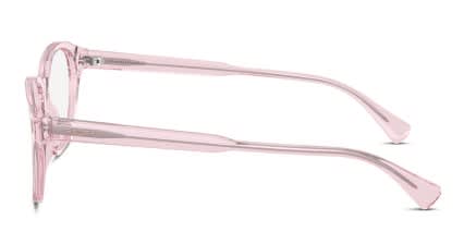 Ralph Lauren RA7172U Clear, Pink glasses - Clear / Pink - Side View