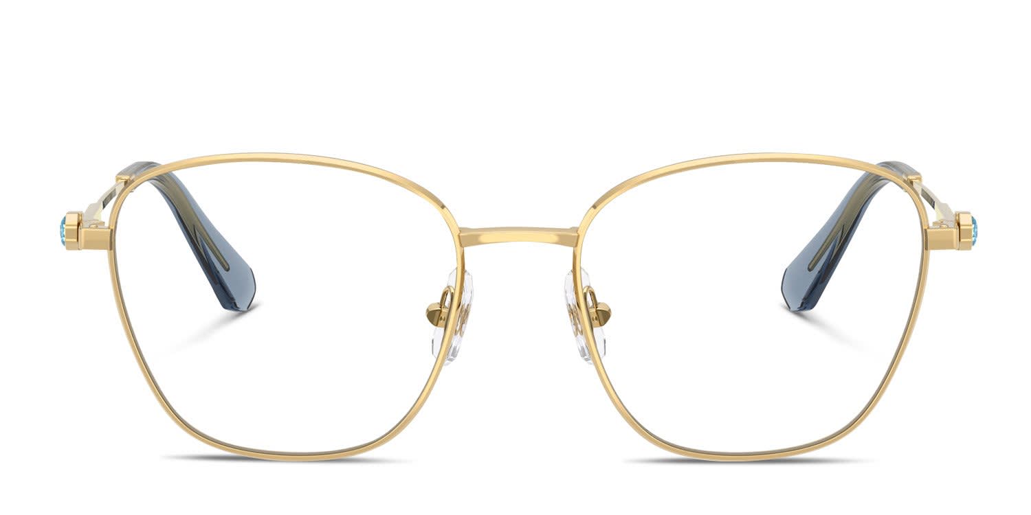 Swarovski SK1019 Gold glasses - Gold - Frontal View