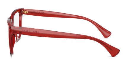 Ralph Lauren RA7170U Clear, Red glasses - Clear / Red - Side View