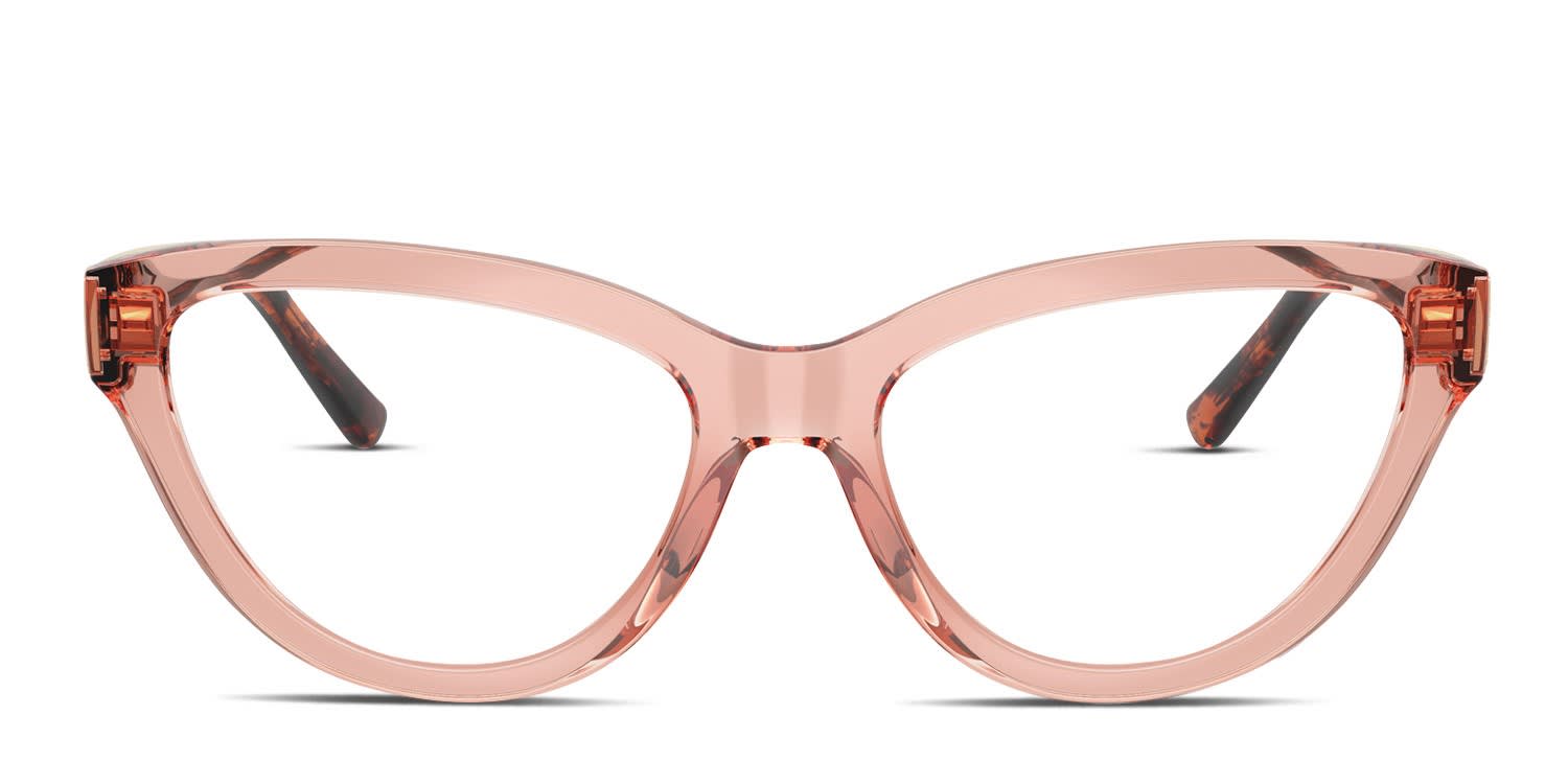 Swarovski SK5471 Pink/Clear Prescription Eyeglasses