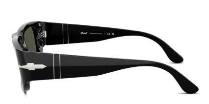 Persol PO3362S Black glasses - Black / Green - Side View