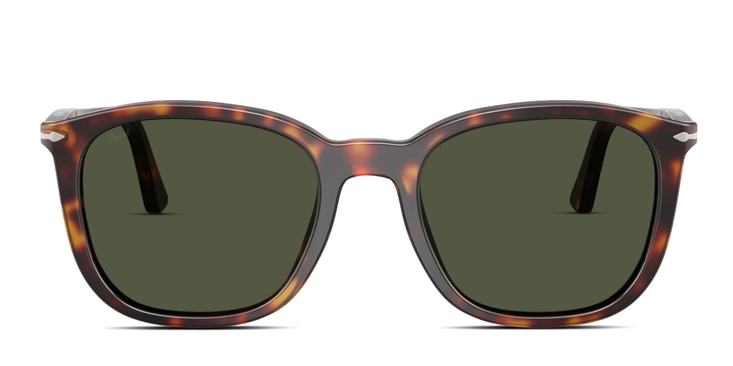 Persol PO3355S Tortoise glasses - Tortoise / Green - Frontal View