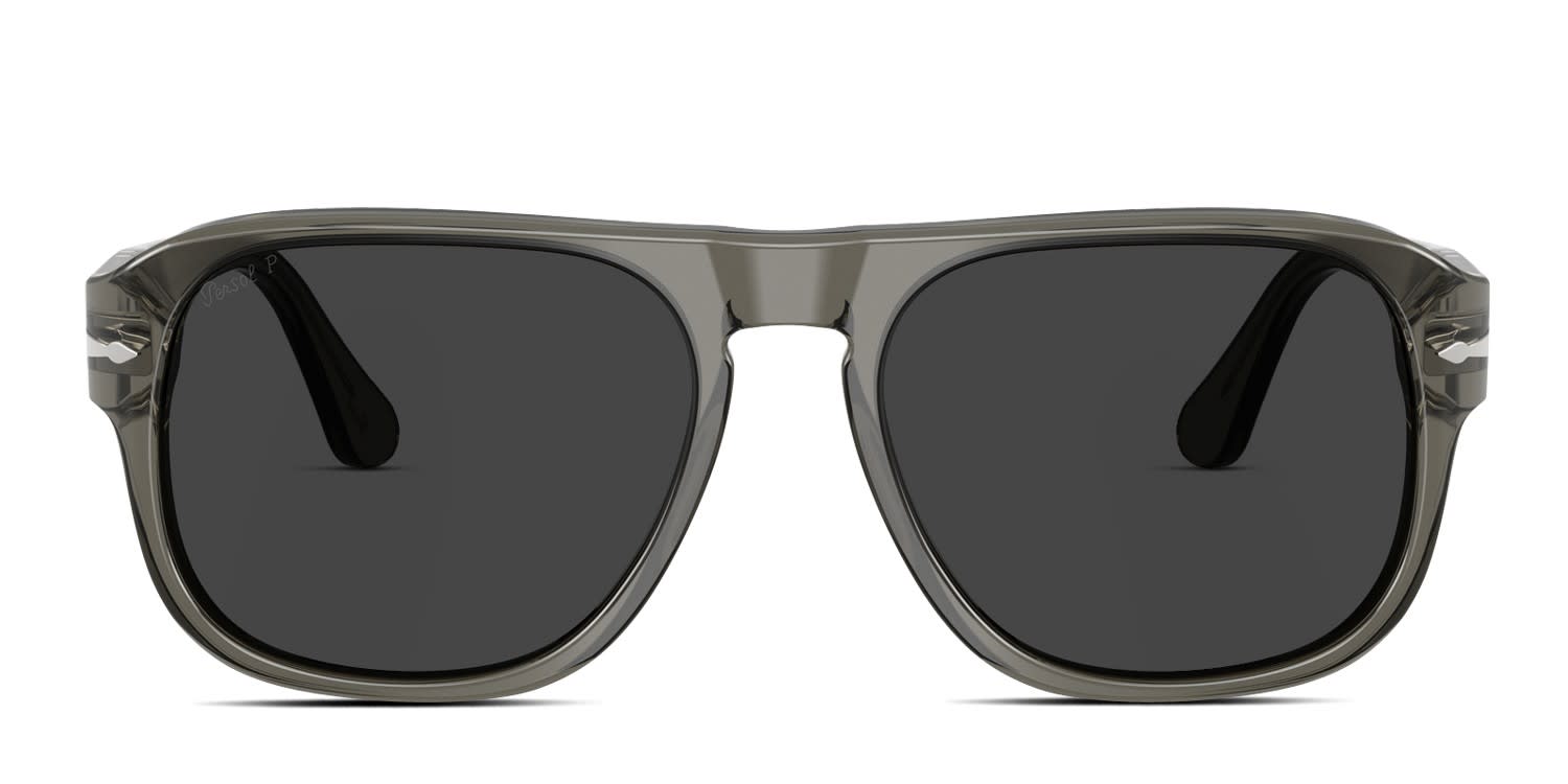 Persol PO3310S Jean Gray glasses - Gray / Black - Frontal View