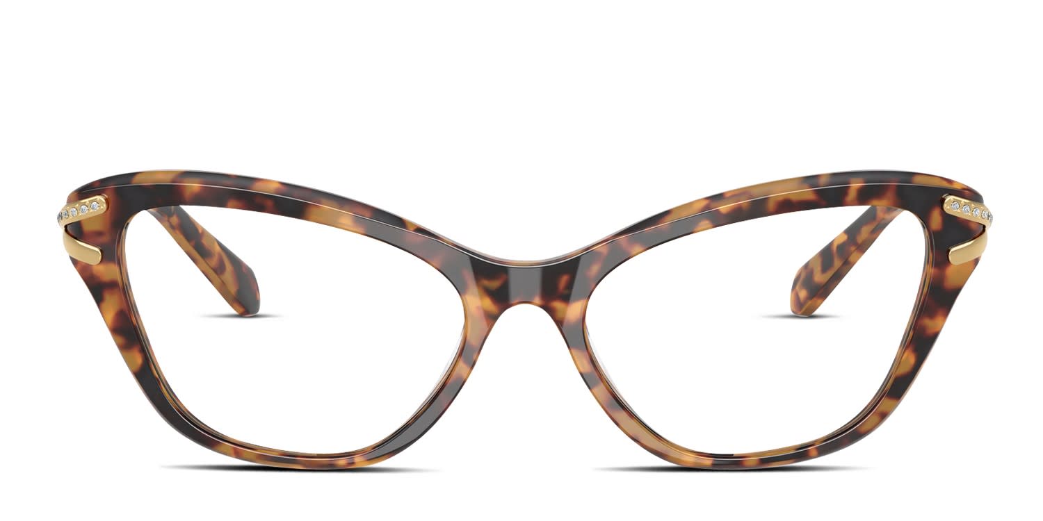 Swarovski SK2031 Tortoise glasses - Tortoise - Frontal View