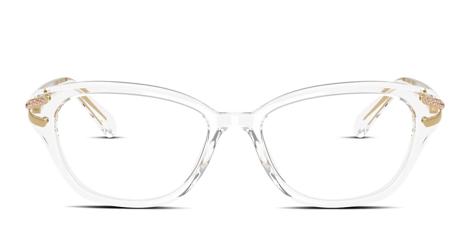 Swarovski SK2032 Clear glasses - Clear - Frontal View
