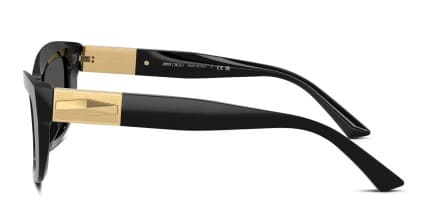 Jimmy Choo JC5030U Black glasses - Black / Gray - Side View