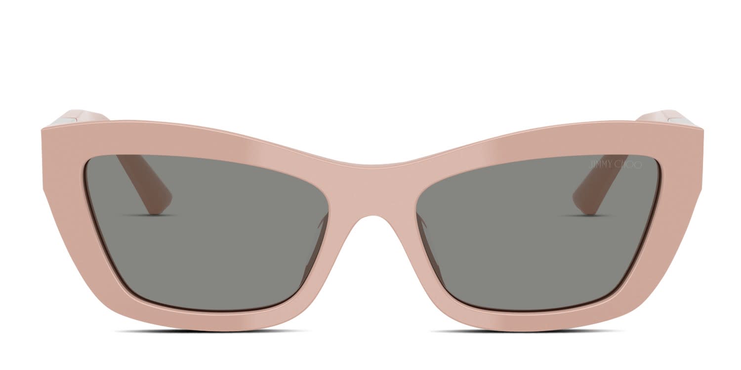 Jimmy Choo JC5030U Pink glasses - Pink / Gray - Frontal View