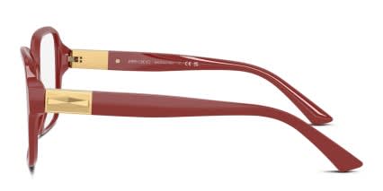 Jimmy Choo JC3027 Red glasses - Red - Side View