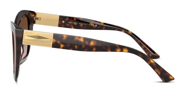 Jimmy Choo JC5031 tortoise frame with gradient brown lenses