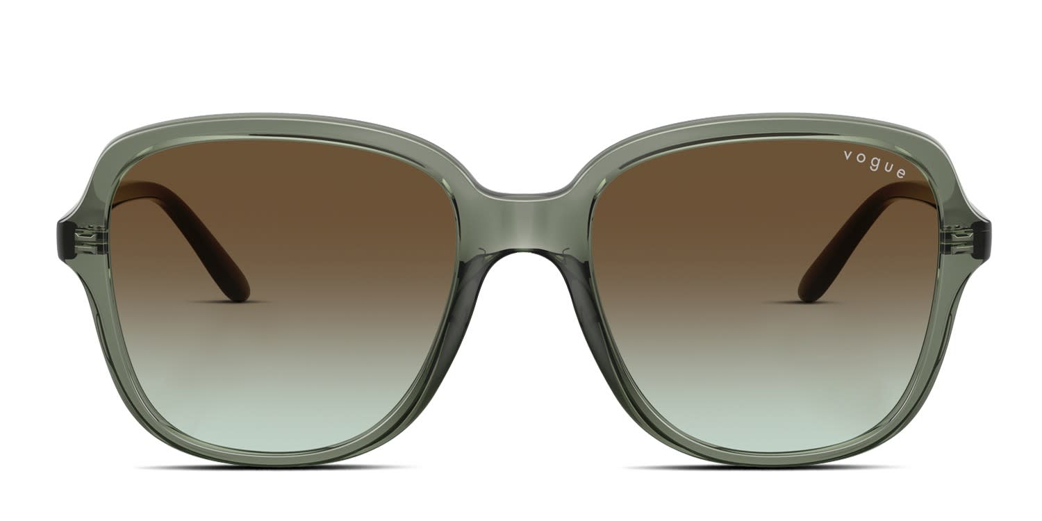 Vogue VO5601S Green glasses - Green - Frontal View