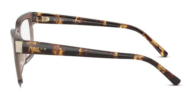 Vogue VO5611B clear , brown frame
