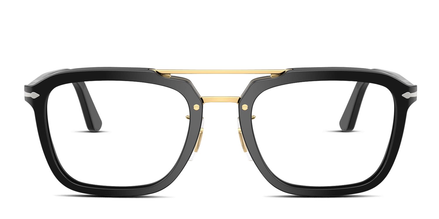 Persol PO0204V Black glasses - Black - Frontal View