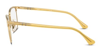 Persol PO1021V Gold glasses - Gold - Side View