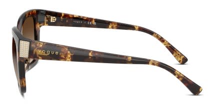 Vogue VO5613SB Bronze, Tortoise glasses - Brown / Tortoise / Bronze - Side View