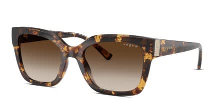 Vogue VO5613SB Bronze, Tortoise glasses - Brown / Tortoise / Bronze - Angle View