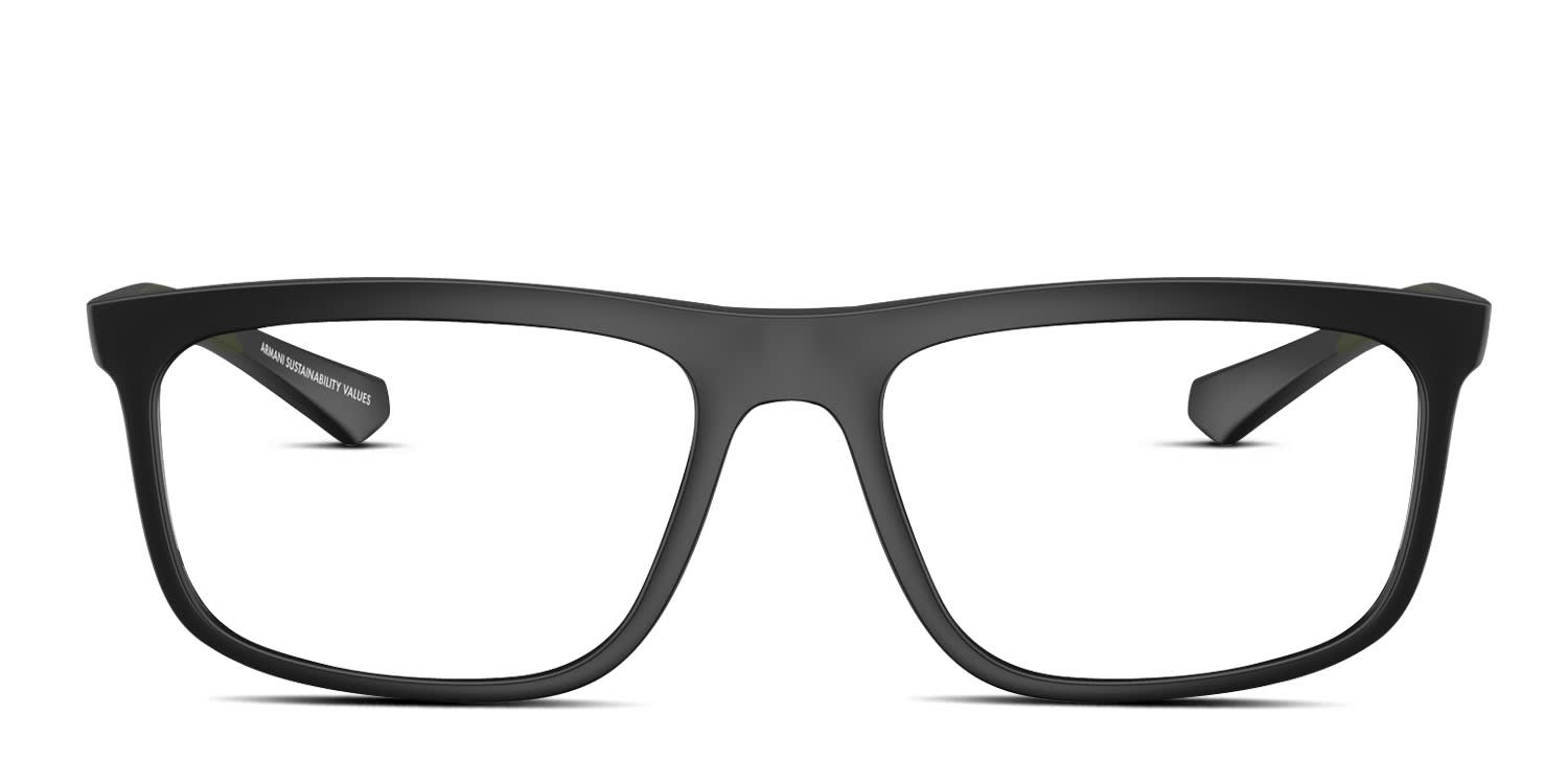 Emporio Armani EA3246 Black glasses - Black - Frontal View