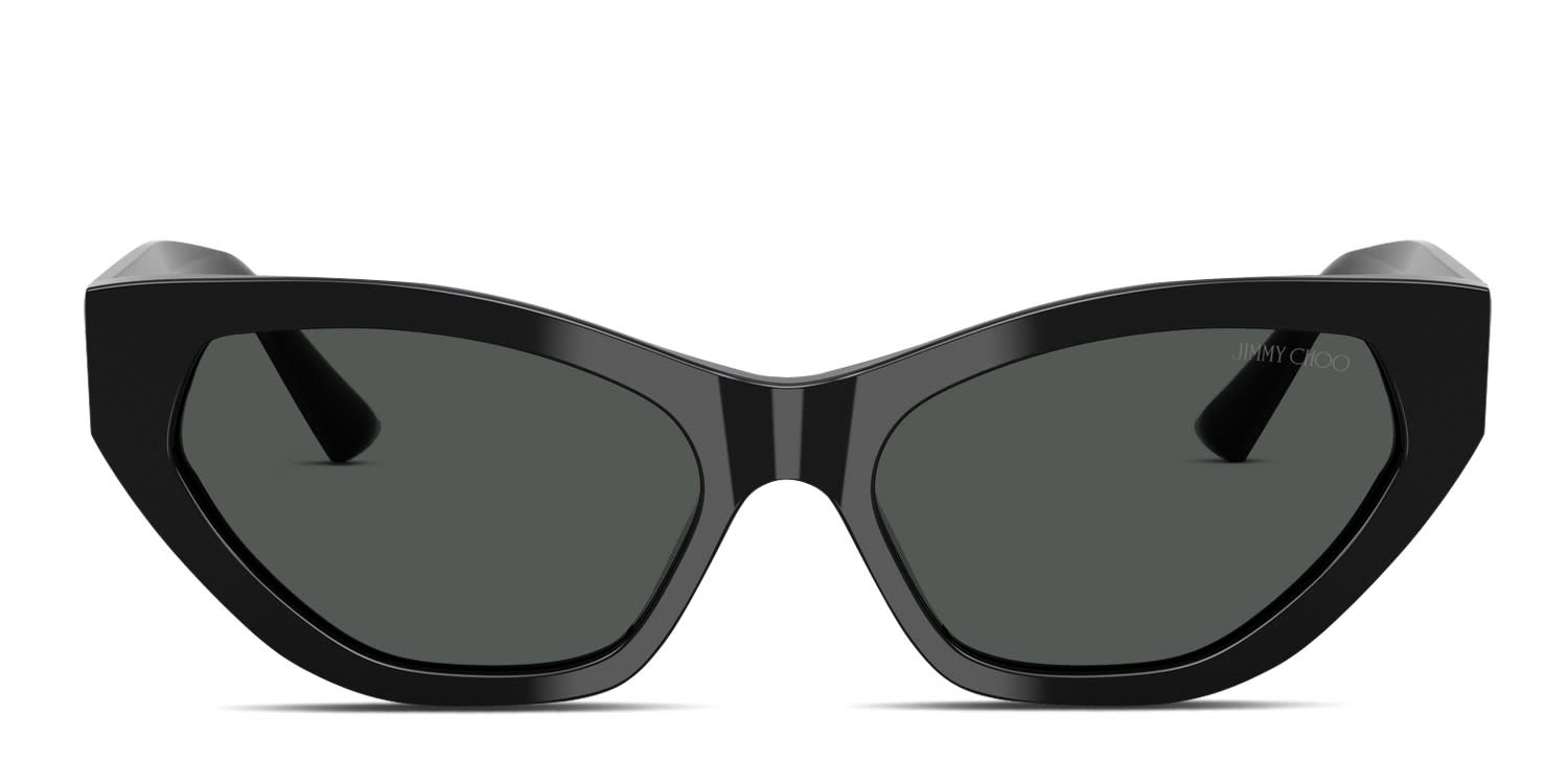 Jimmy Choo JC5022B Black glasses - Black / Gray - Frontal View
