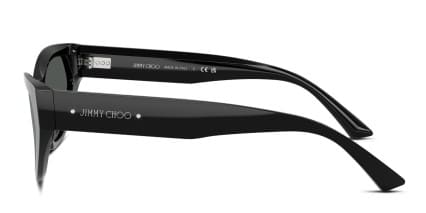 Jimmy Choo JC5022B Black glasses - Black / Gray - Side View
