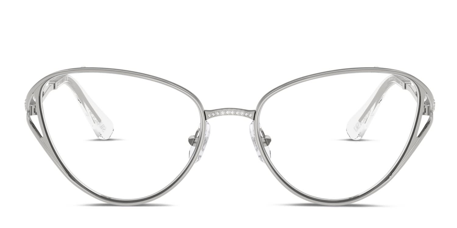 Swarovski SK1017 Silver glasses - Silver - Frontal View