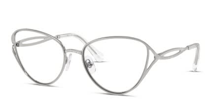 Swarovski SK1017 Silver glasses - Silver - Angle View