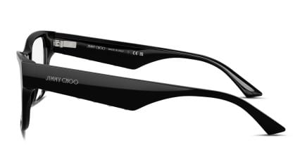 Jimmy Choo JC3022H Black glasses - Black - Side View
