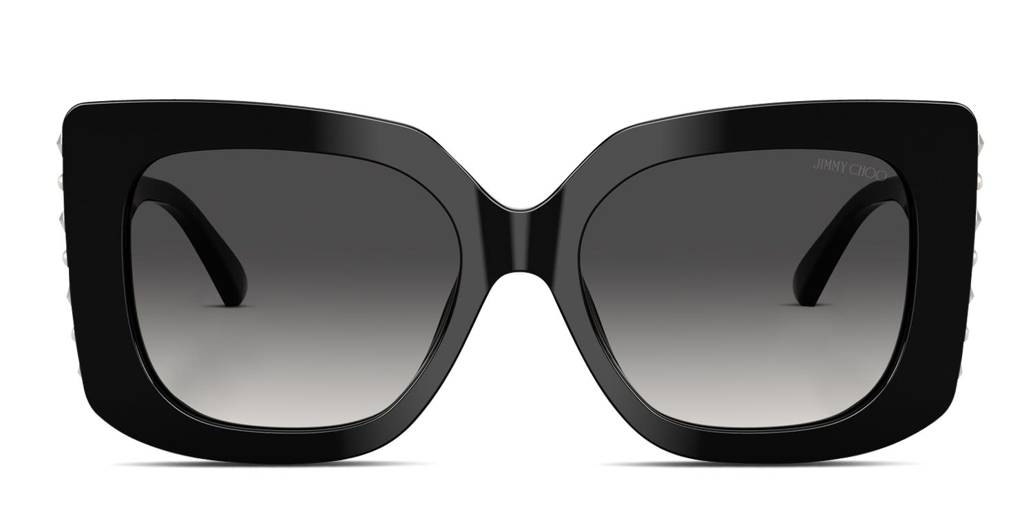 Jimmy Choo JC5025H Black glasses - Black / Gray - Frontal View