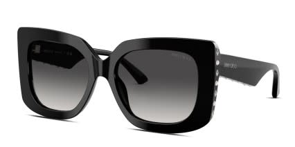 Jimmy Choo JC5025H Black glasses - Black / Gray - Angle View