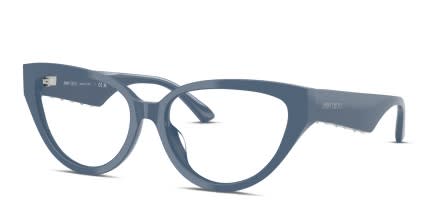 Jimmy Choo JC3023HU Blue glasses - Blue - Angle View