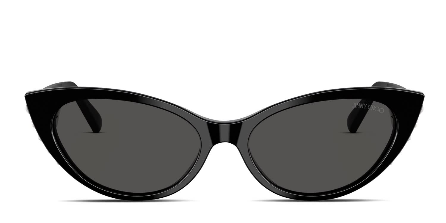 Jimmy Choo JC5023H Black glasses - Black / Gray - Frontal View