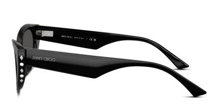 Jimmy Choo JC5023H Black glasses - Black / Gray - Side View