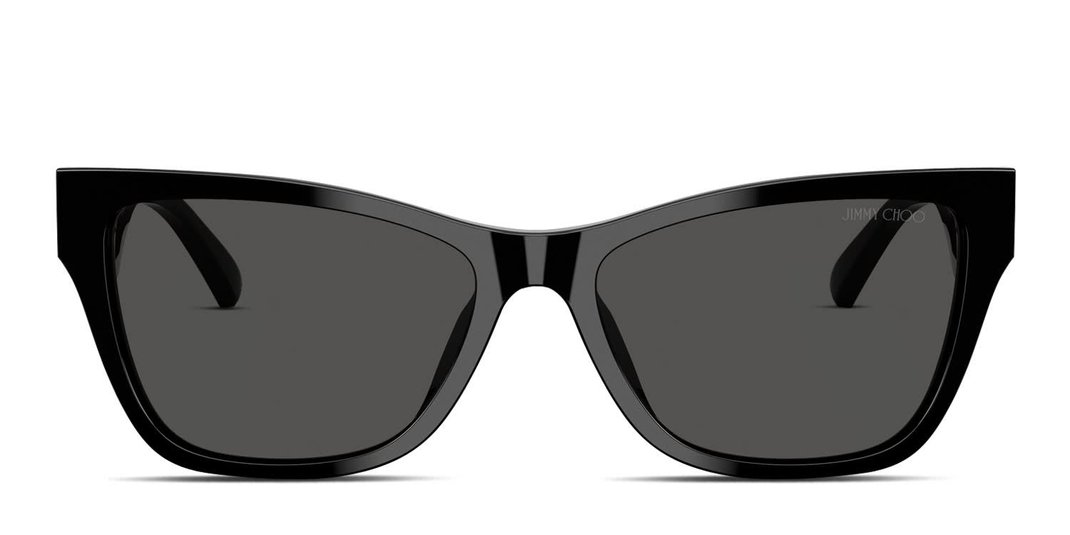 Jimmy Choo Rikkigs black frame with gradient smoke lenses