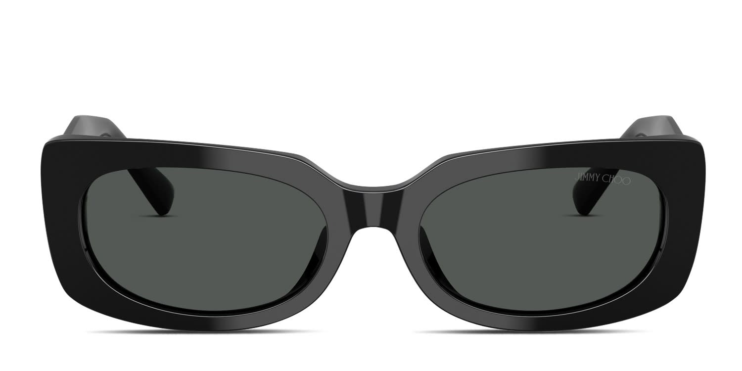 Jimmy Choo JC5029U Black glasses - Black / Gray - Frontal View