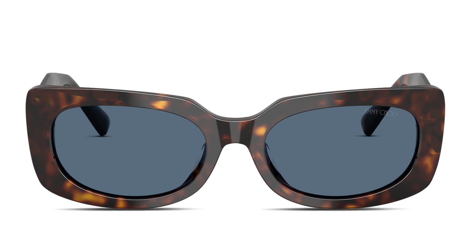 Jimmy Choo JC5029U Tortoise glasses - Tortoise / Blue - Frontal View