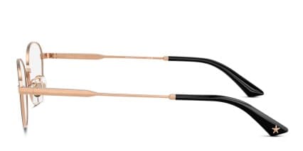 Jimmy Choo JC2009D Pink, Gold, Black glasses - Pink / Gold / Black - Side View
