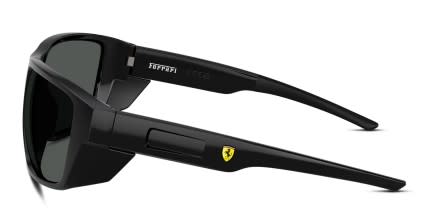 Ferrari Scuderia FZ6012U Black glasses - Black / Gray - Side View