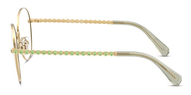 【送料,関税込】SWAROVSKI メガネ SK1013 Swarovski SK1013 Round Glasses | Fashion Eyewear US