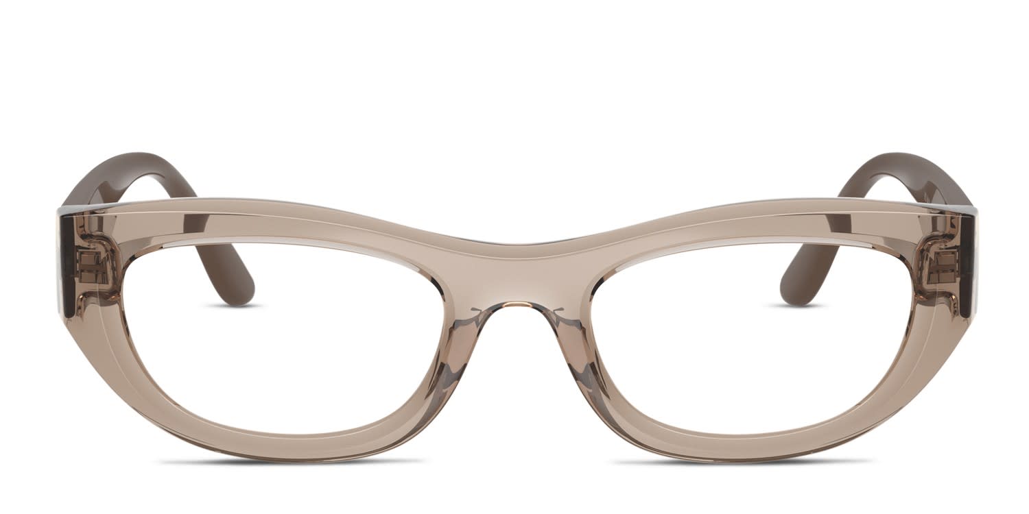 Vogue VO5615 Clear, Brown glasses - Clear / Brown - Frontal View