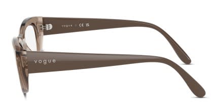 Vogue VO5615 Clear, Brown glasses - Clear / Brown - Side View