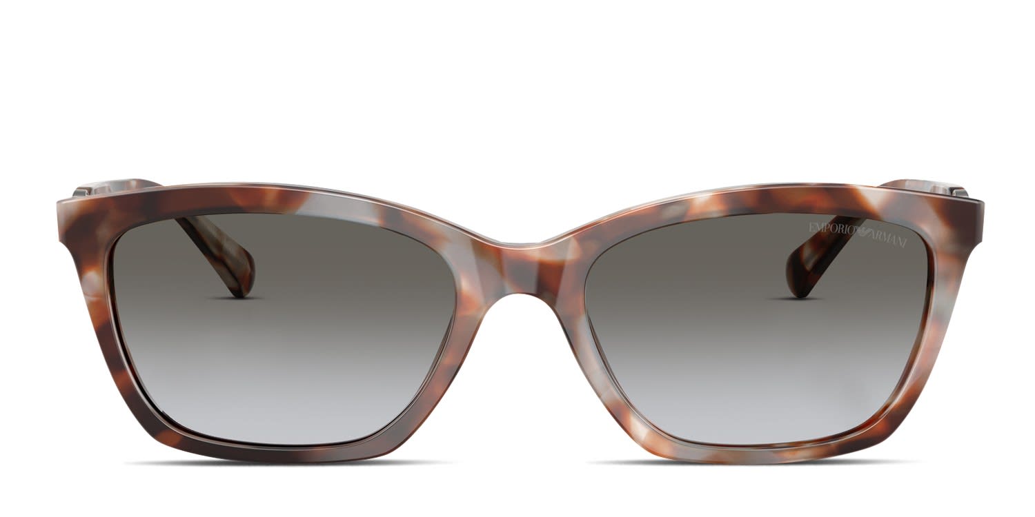 Emporio Armani EA4238 Tortoise, Gray glasses - Tortoise / Gray - Frontal View