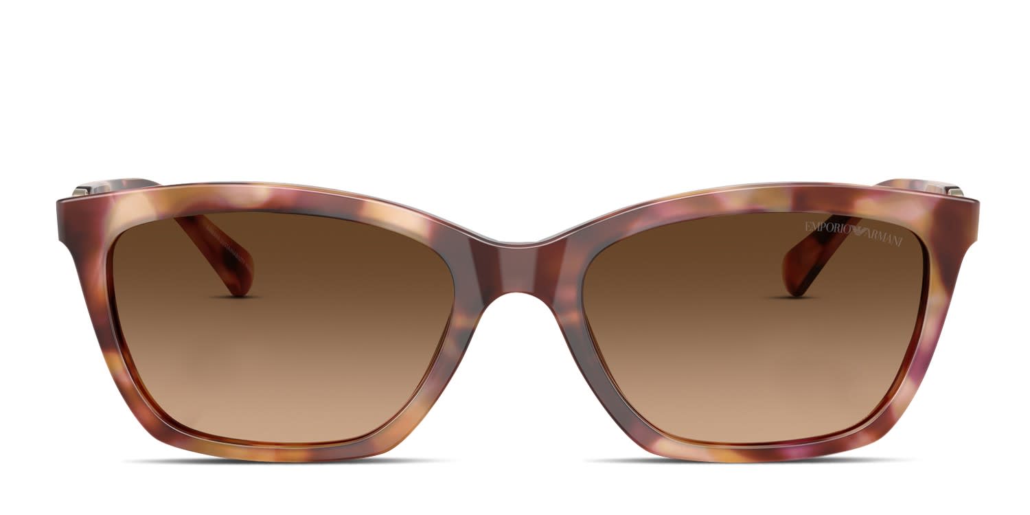 Emporio Armani EA4238 Tortoise, Pink glasses - Tortoise / Pink - Frontal View