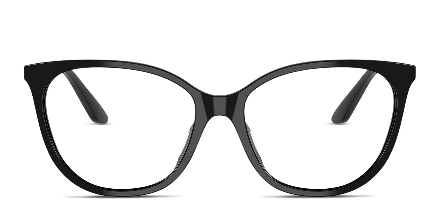 Emporio Armani EA3249U Black glasses - Black - Frontal View