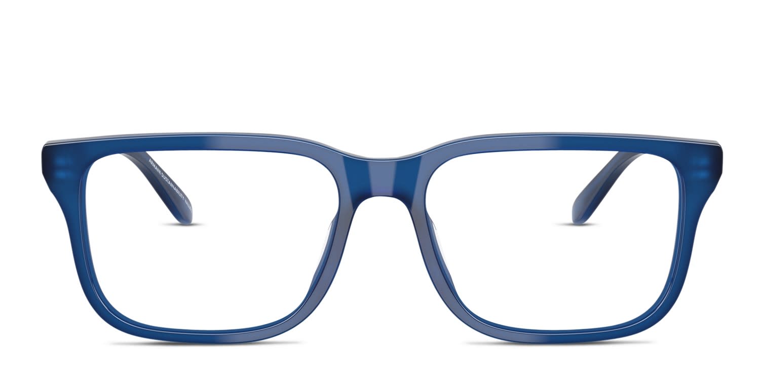Emporio Armani EA3250U Blue glasses - Blue - Frontal View