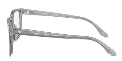 Emporio Armani EA3250U Clear, Gray glasses - Clear / Gray - Side View