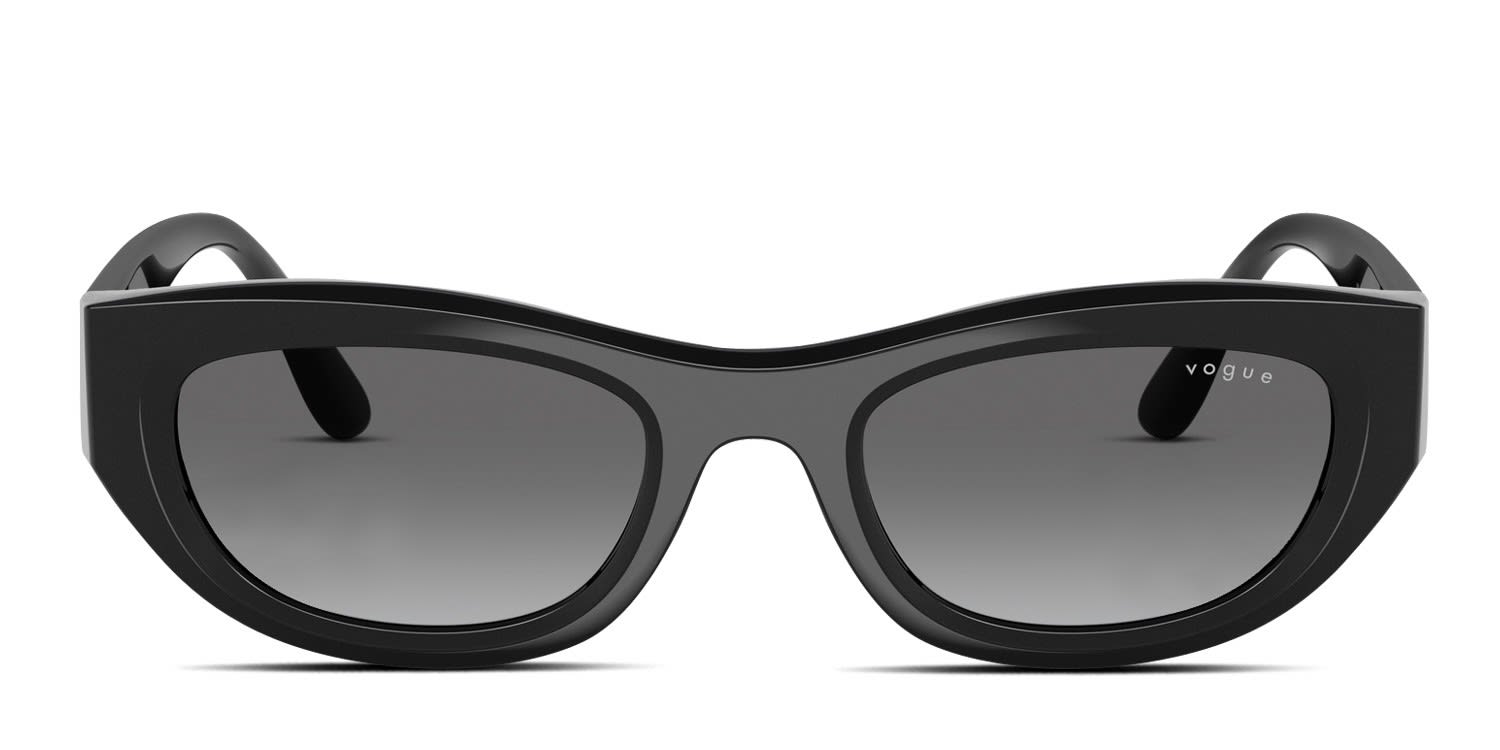 Vogue VO5616S Black glasses - Black / Gray - Frontal View