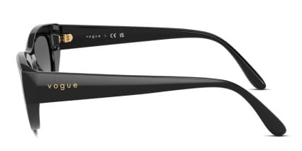 Vogue VO5616S Black glasses - Black / Gray - Side View