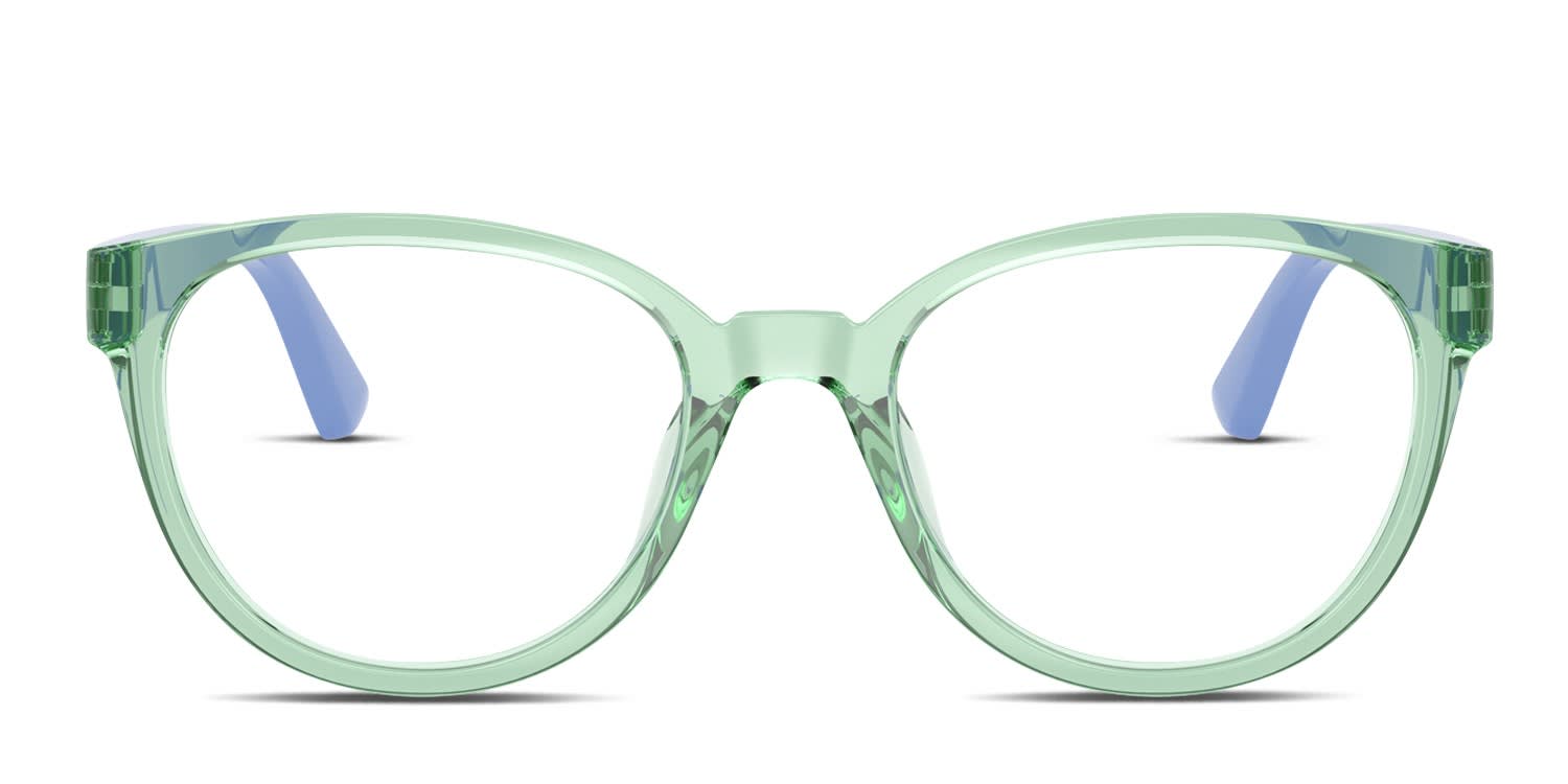 Vogue Eyewear VY2029 Kids Green, Clear glasses - Green / Clear - Frontal View