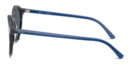 Ray-Ban RB2230 Blue, Red glasses - Blue / Red - Side View