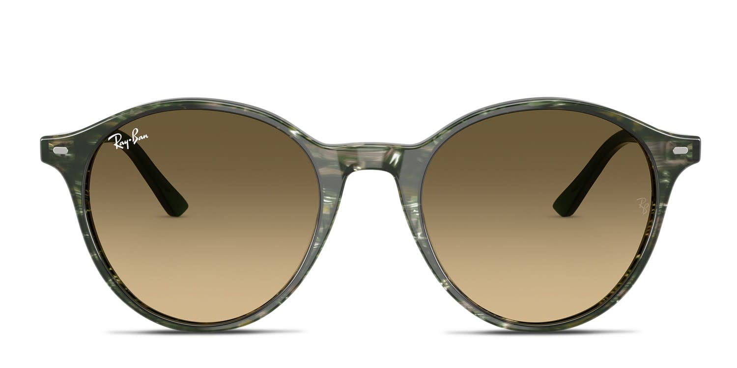 Ray-Ban RB2230 Green, Brown glasses - Green / Brown - Frontal View