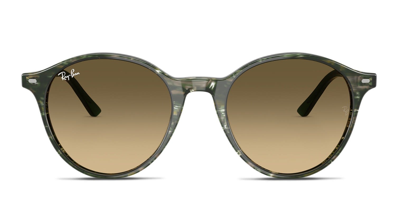 Ray-Ban RB2230 Green, Brown glasses - Green / Brown - Frontal View